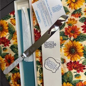 Kirk and Matz Sheffield Cutlery Cake Knife